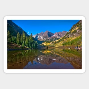 Maroon Bells. Autumn Sticker